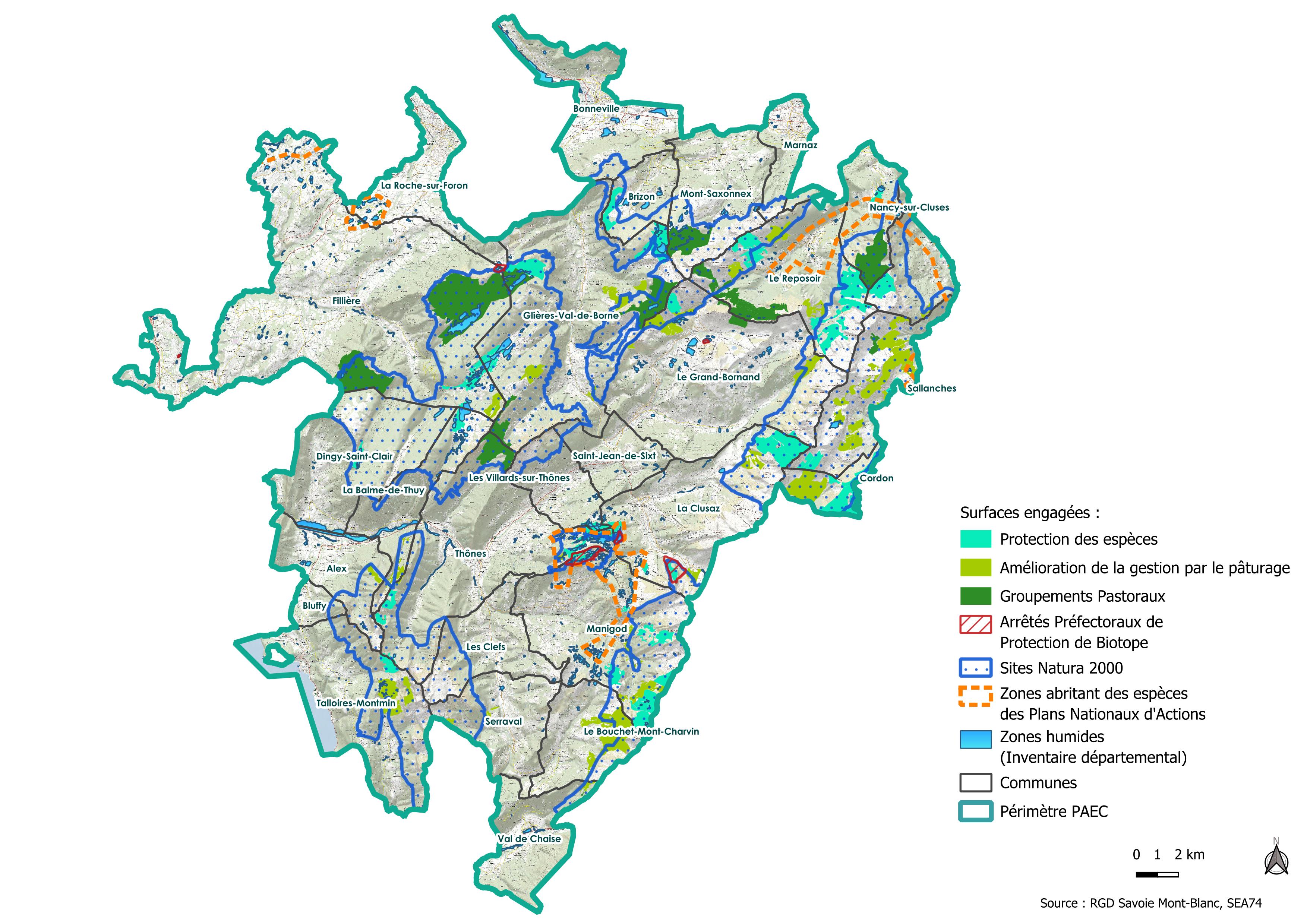 V2 Carte surf par mesures